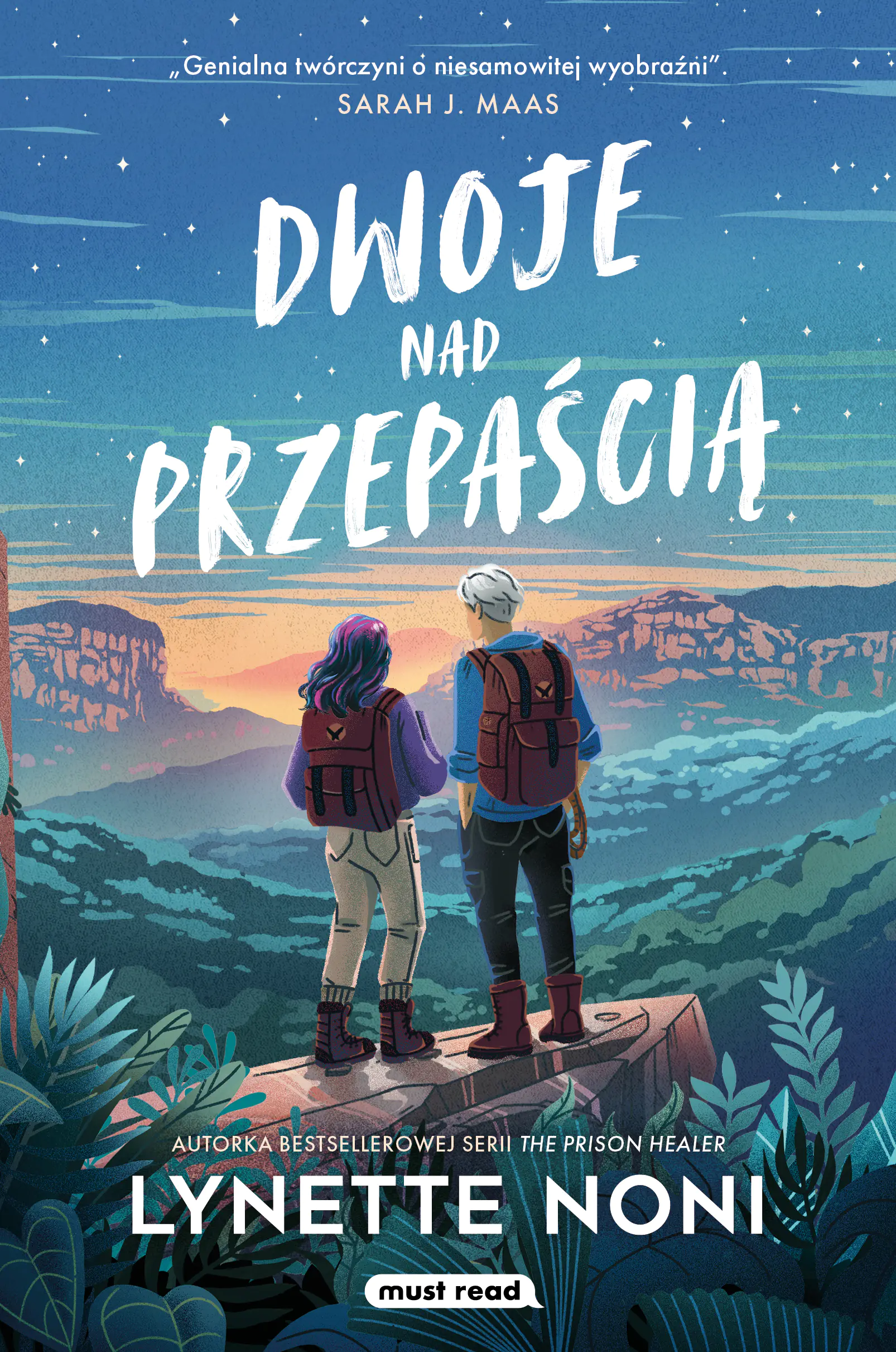 Książka - Dwoje nad przepaścią