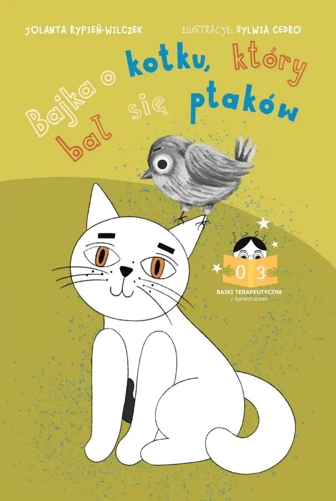 Książka - Bajka o kotku, który bał się ptaków