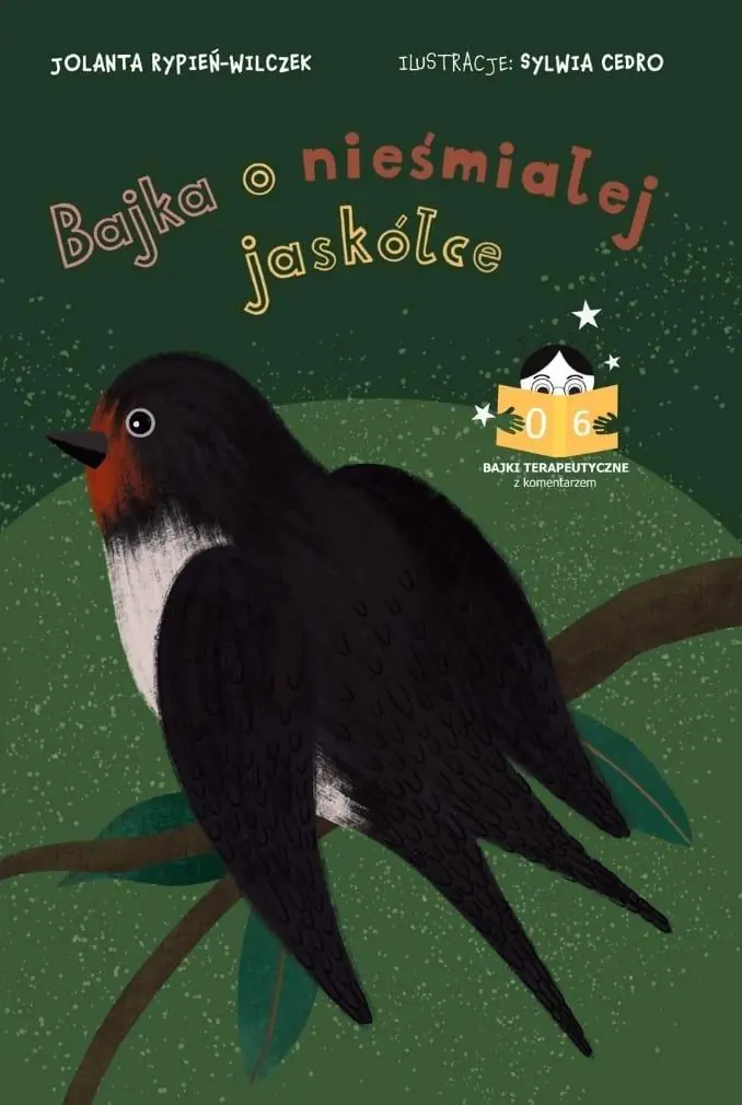 Książka - Bajka o nieśmiałej jaskółce