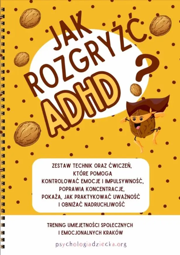 Książka - Jak rozgryźć ADHD? KP dla dzieci w wieku 8-12 lat