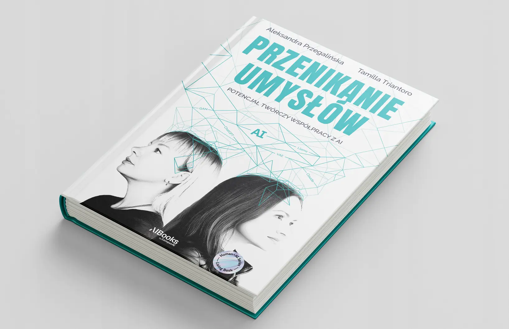 Książka - Przenikanie umysłów. Potencjał twórczy współpracy z AI