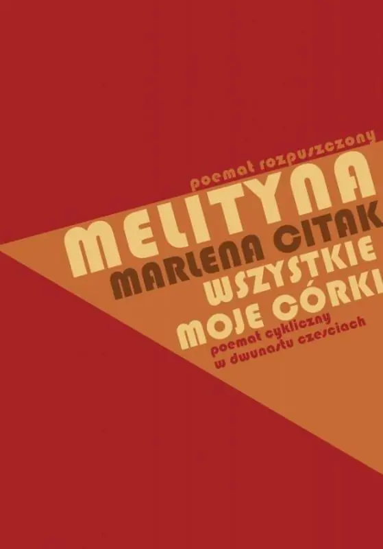 Książka - Melityna - poemat rozpuszczony