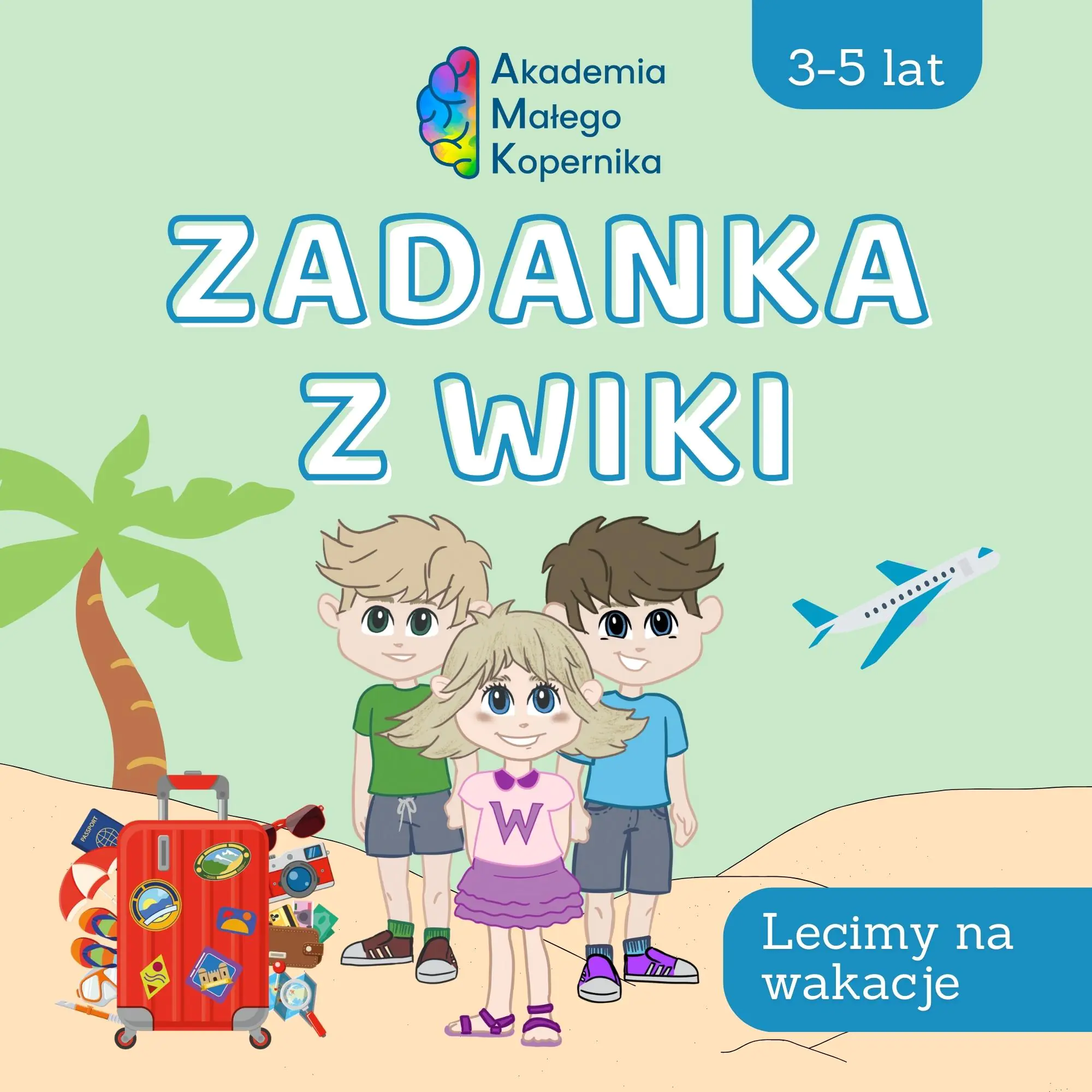 Książka - "Lecimy na wakacje " Zadanka z Wiki