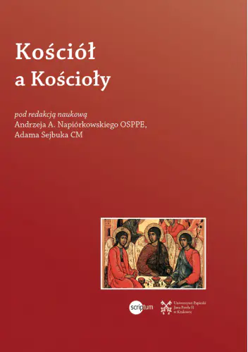 Książka - Kościół a Kościoły