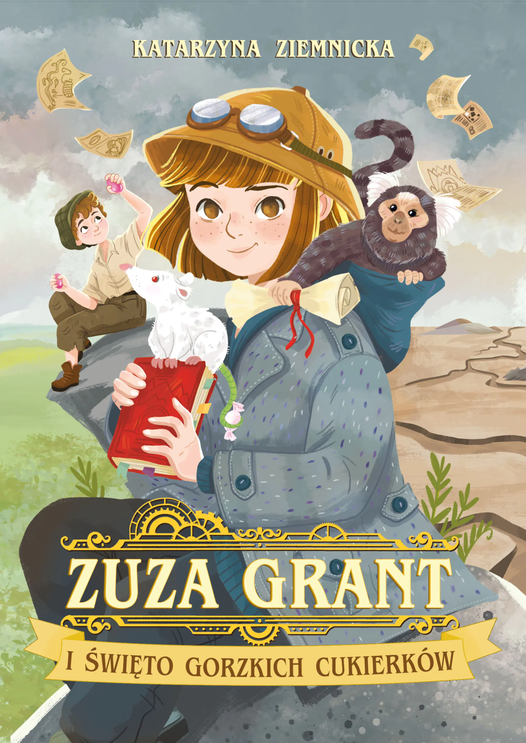 Książka - Zuza Grant i święto gorzkich cukierków