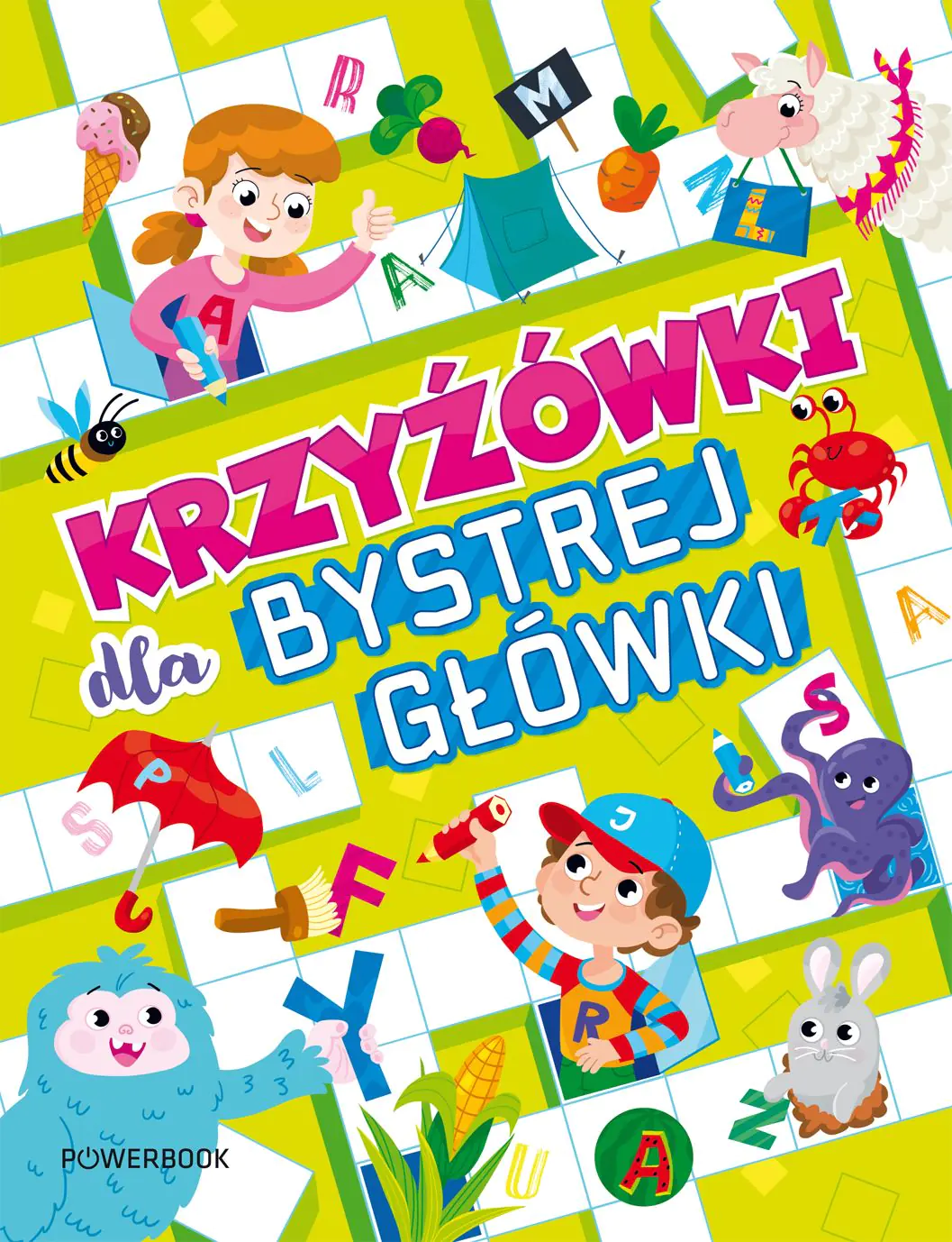 Książka - Krzyżówki dla bystrej główki