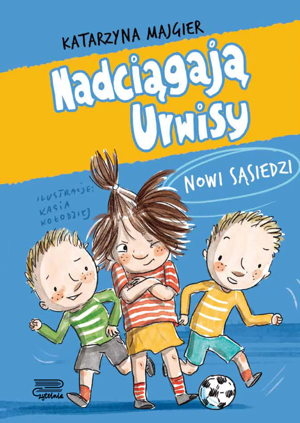 Książka - Nadciągają Urwisy. Nowi sąsiedzi