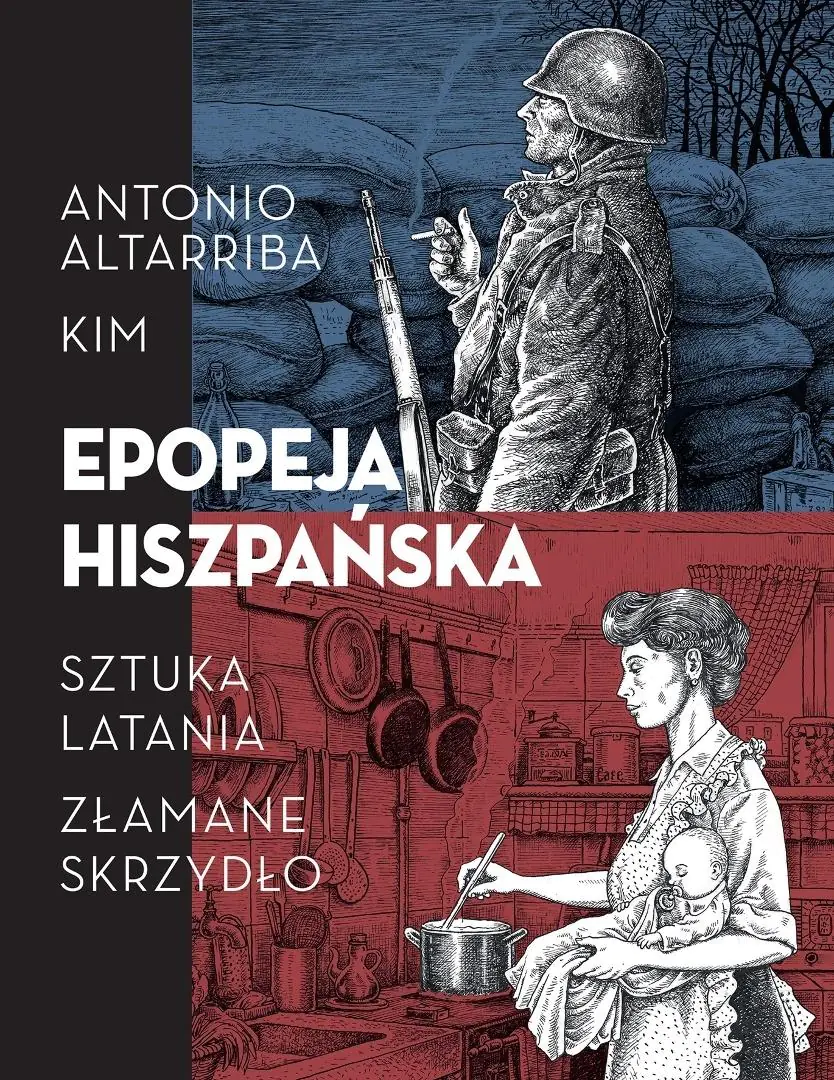 Książka - Epopeja hiszpańska: Sztuka latania. Złamane..