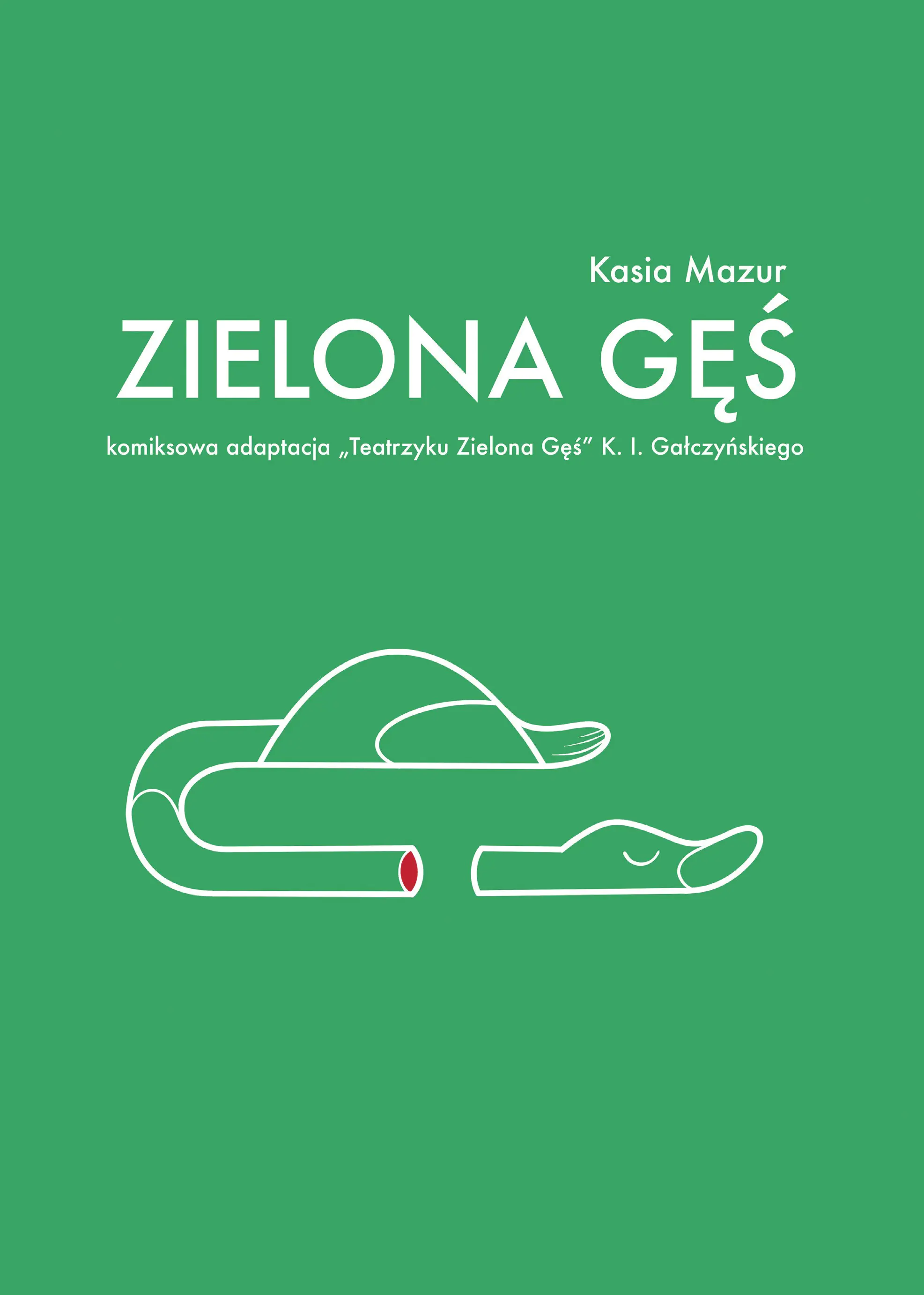 Książka - Zielona Gęś