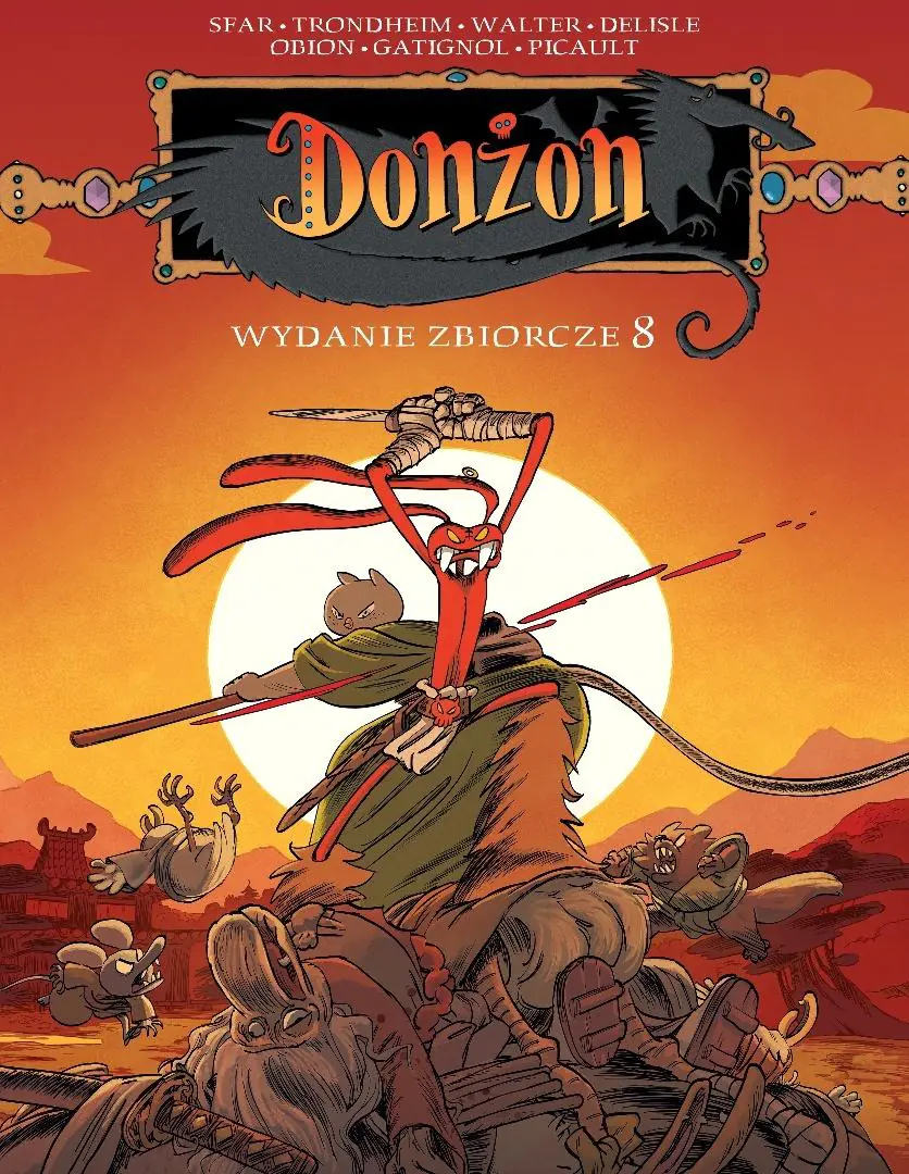 Książka - Donżon. Wydanie zbiorcze 8