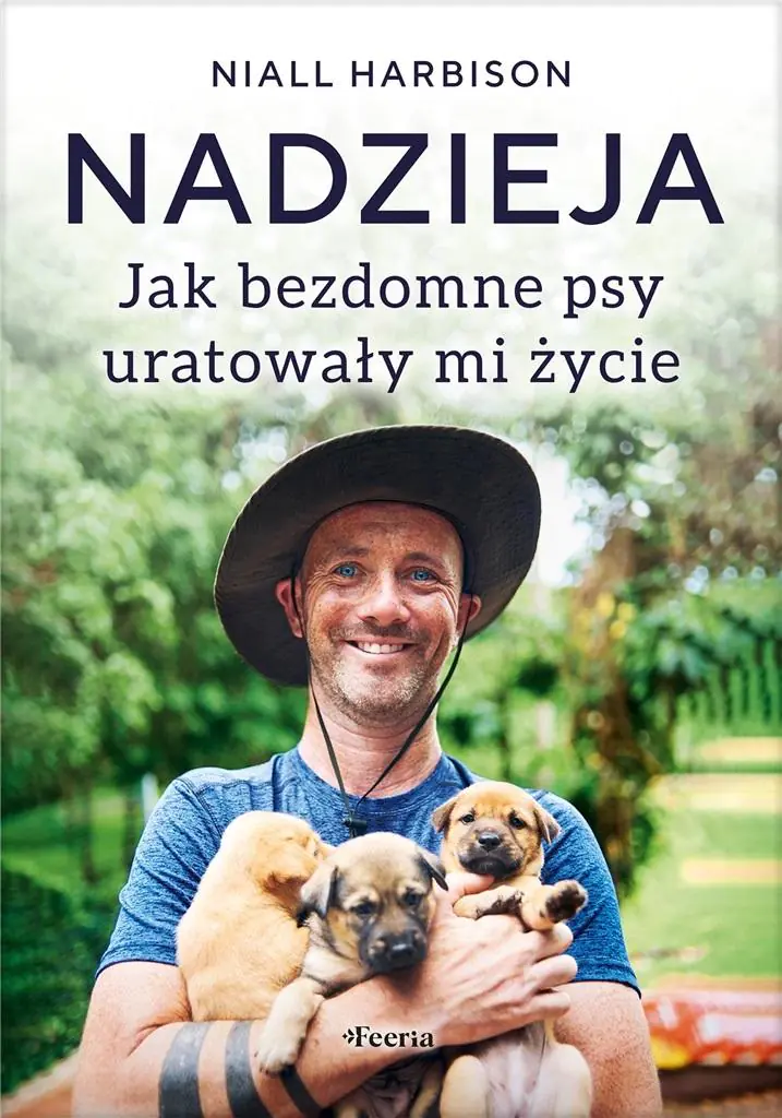 Książka - Nadzieja. Jak bezdomne psy uratowały mi życie