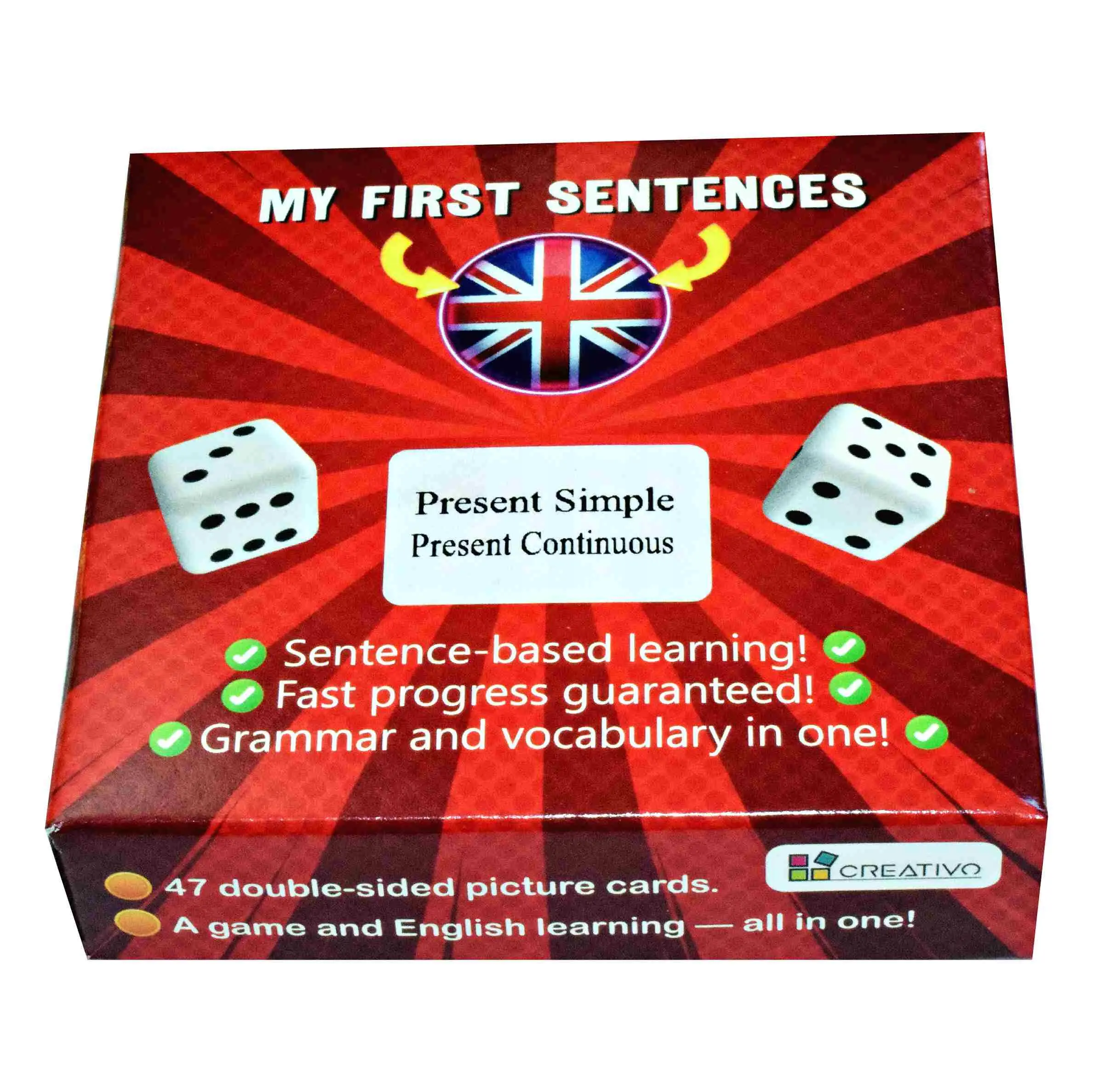Książka - My First Sentences PRESENT SIMPLE vs PRESENT CONTINUOUS