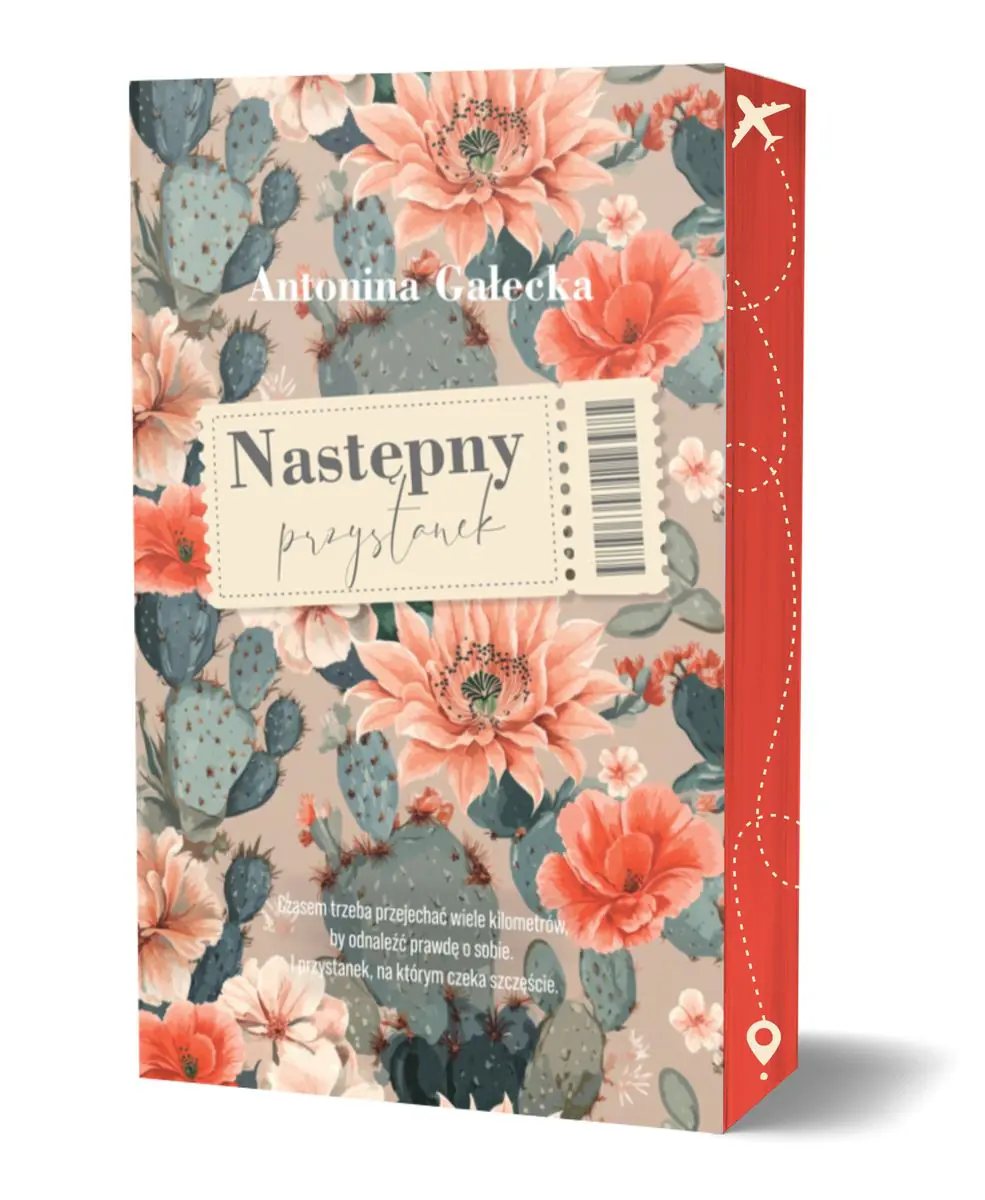 Książka - Następny przystanek (barwione brzegi)