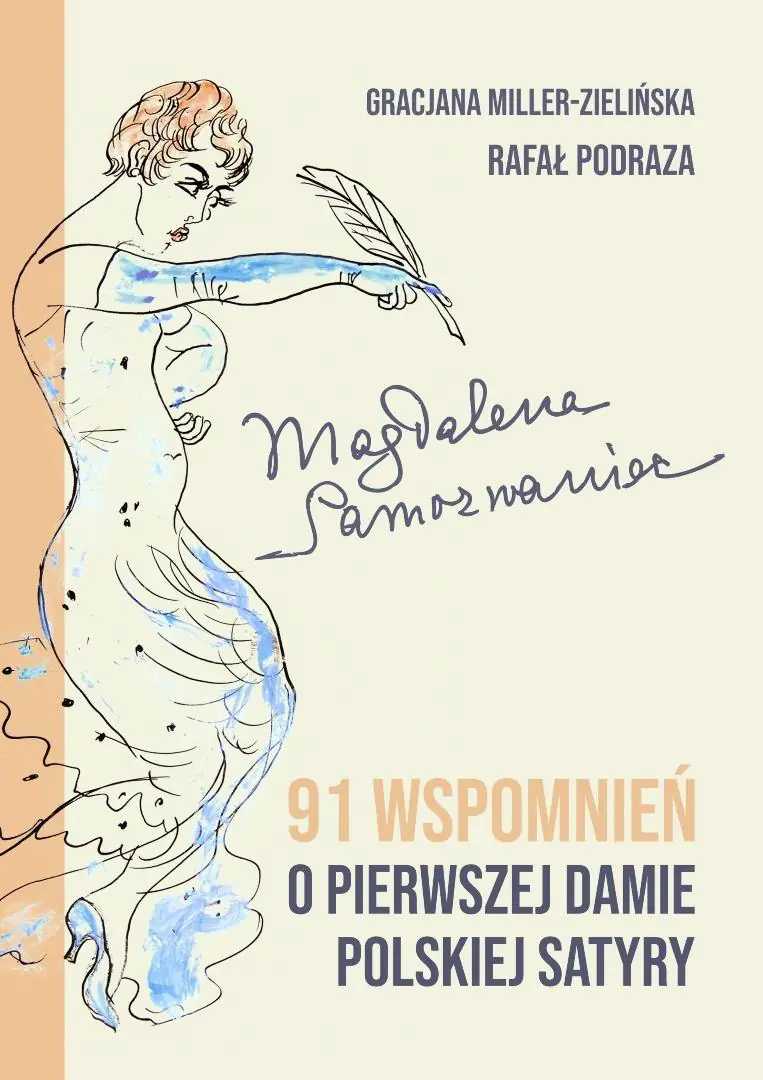 Książka - Magdalena Samozwaniec. 91 wspomnień o pierwszej damie polskiej satyry