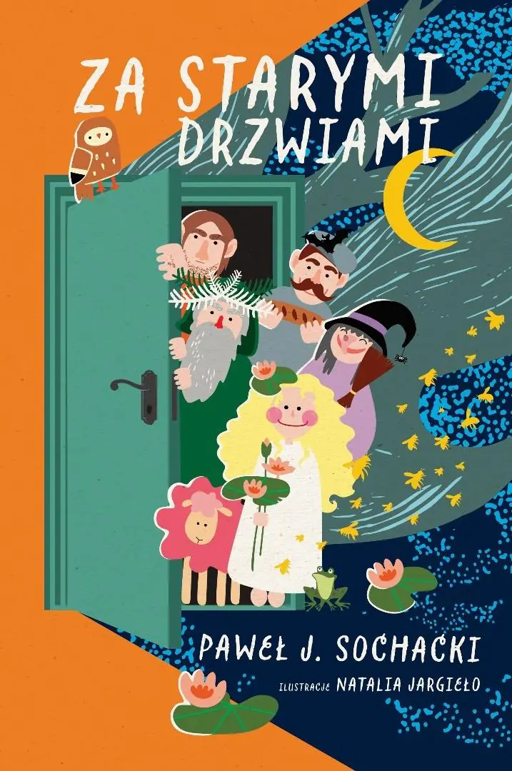 Książka - Za starymi drzwiami