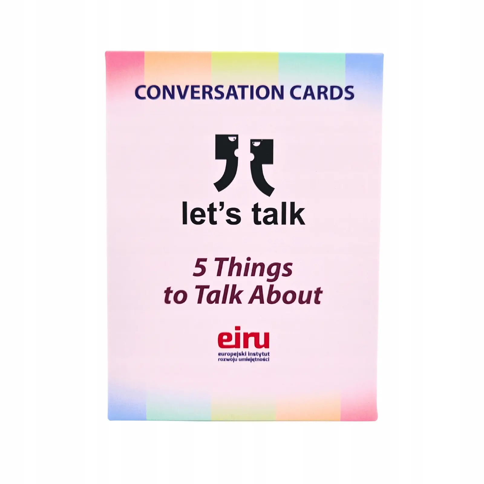 Książka - Karty Konwersacyjne - 5 Things to Talk About