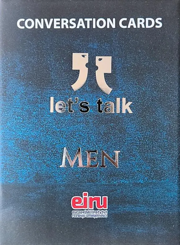 Książka - Karty Konwersacyjne. Let's talk Men