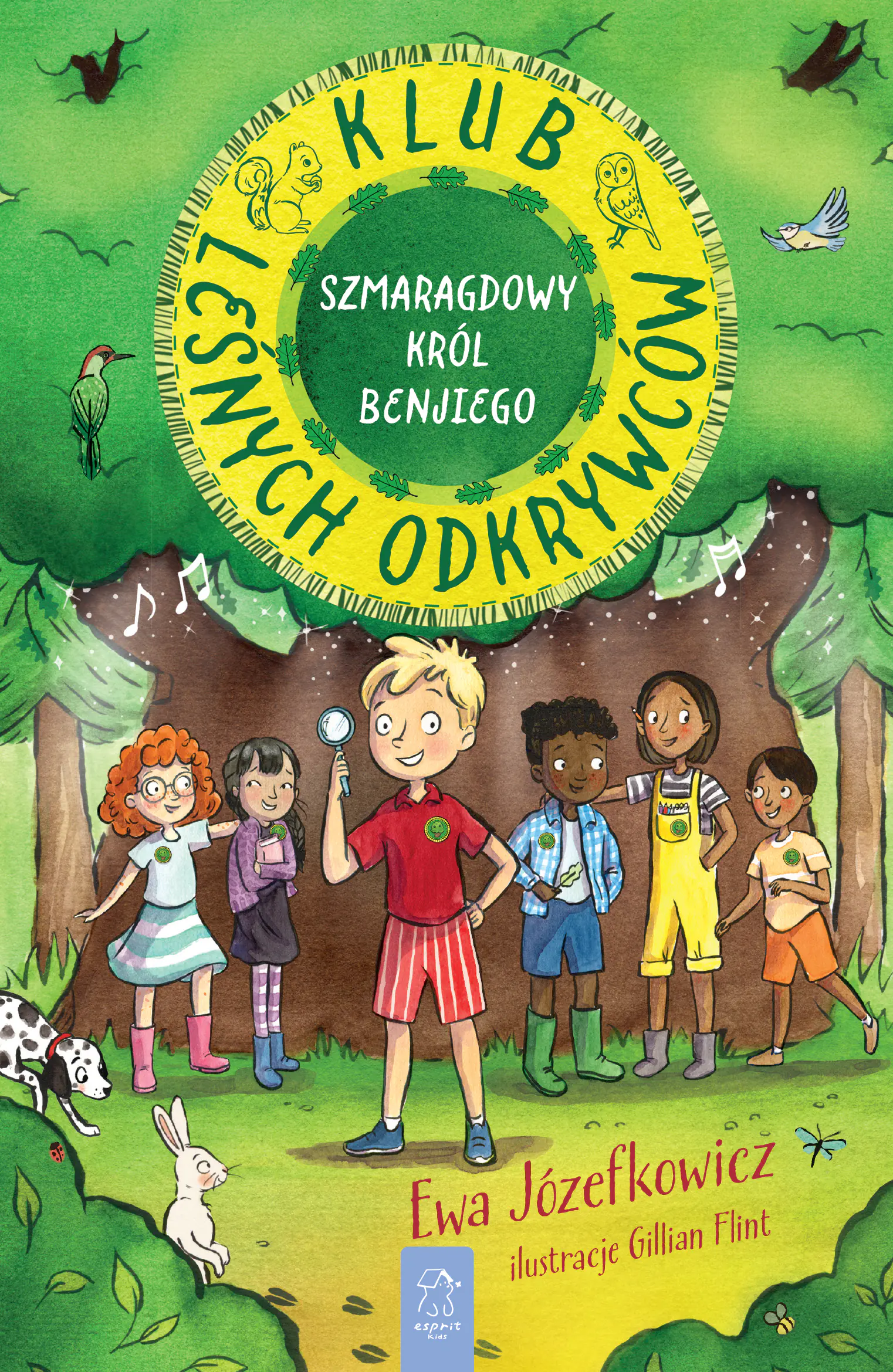 Książka - Klub Leśnych Odkrywców. Szmaragdowy Król Benjiego