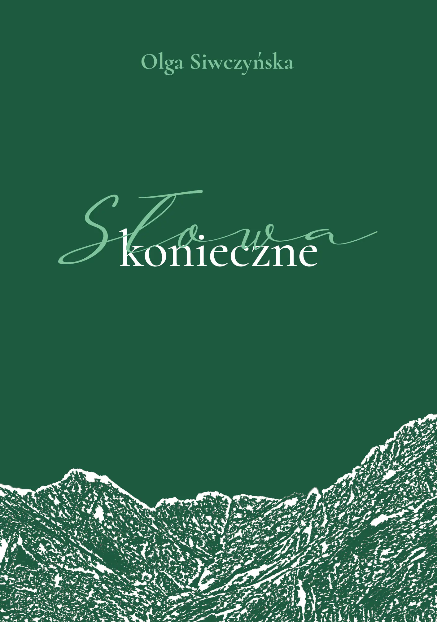 Książka - Słowa konieczne