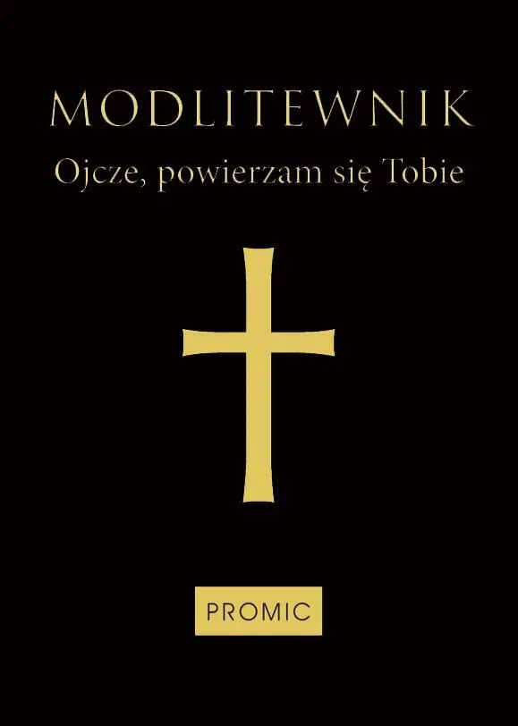 Książka - Modlitewnik Ojcze, powierzam się Tobie czarny
