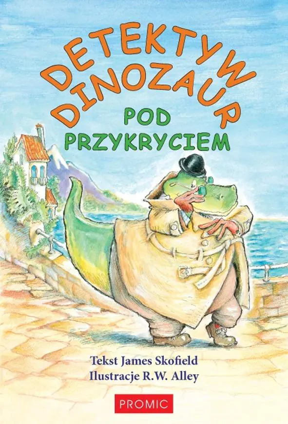 Książka - Detektyw Dinozaur. Pod przykryciem