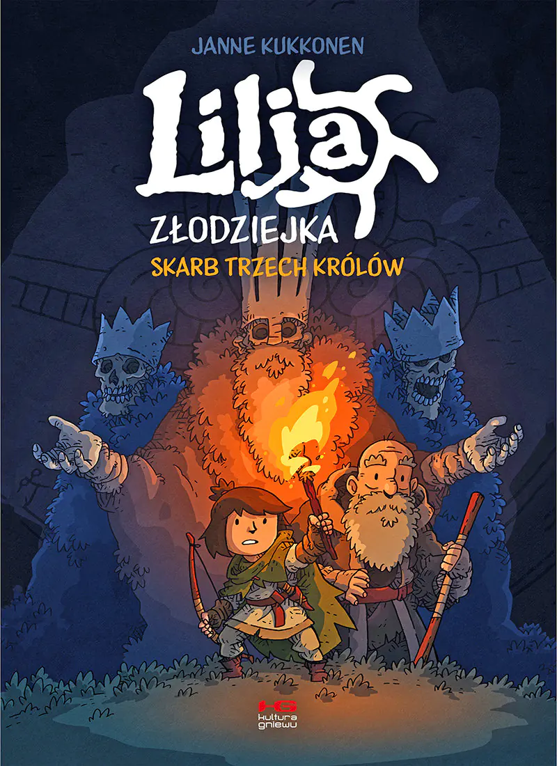 Książka - Skarb trzech królów. Lilja złodziejka