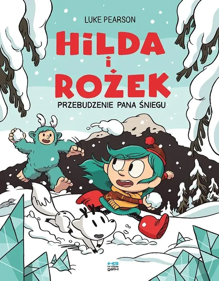 Książka - Hilda i Rożek. Przebudzenie Pana Śniegu