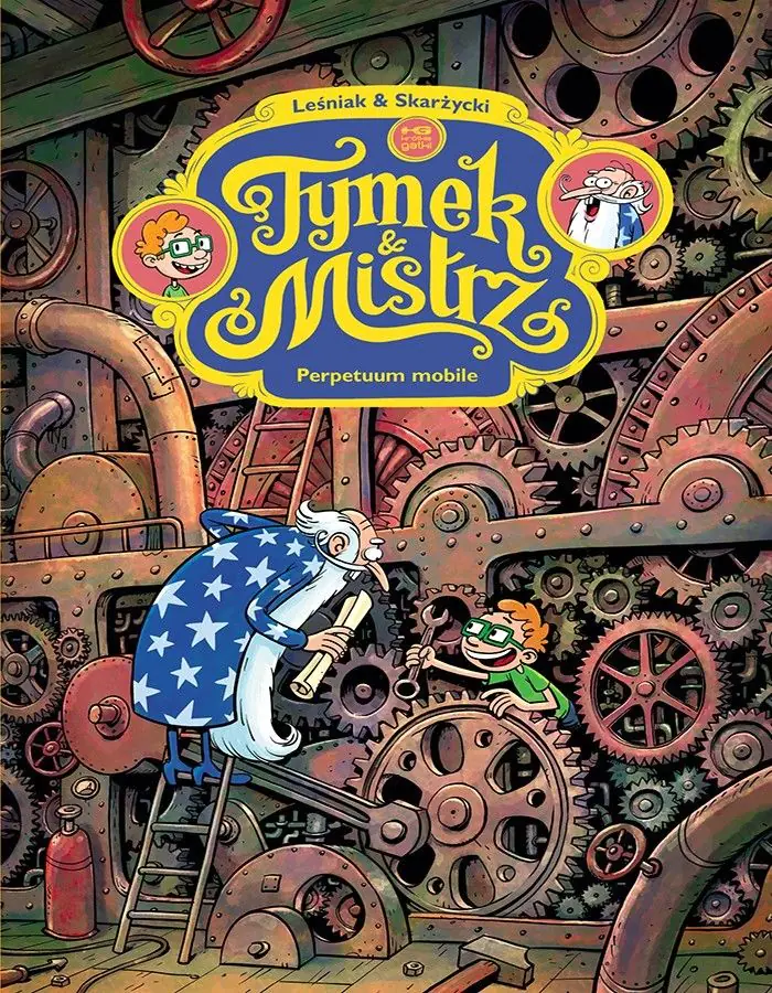 Książka - Tymek i mistrz. Perpetuum mobile. Tom 6