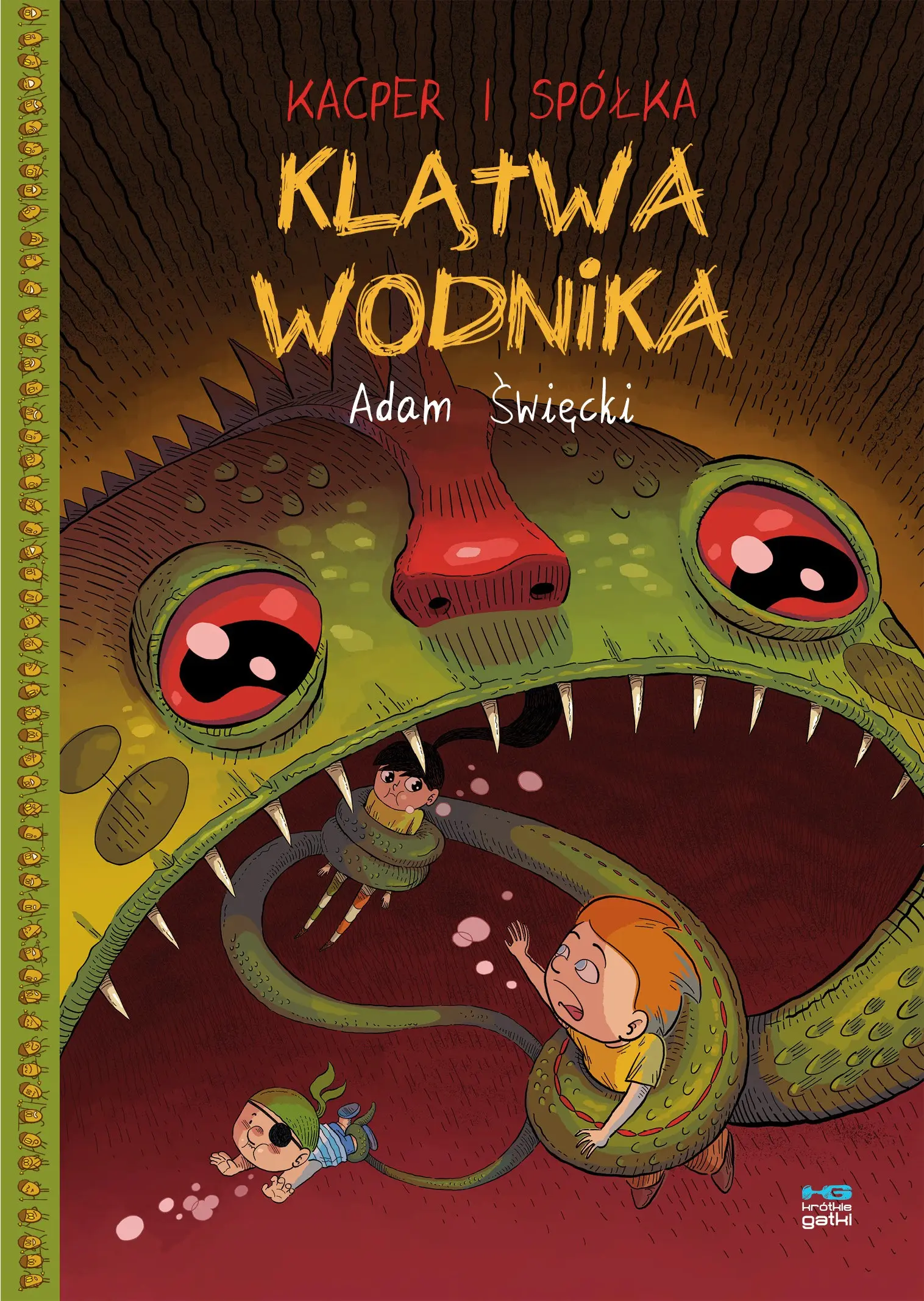 Książka - Kacper i spółka. Klątwa wodnika