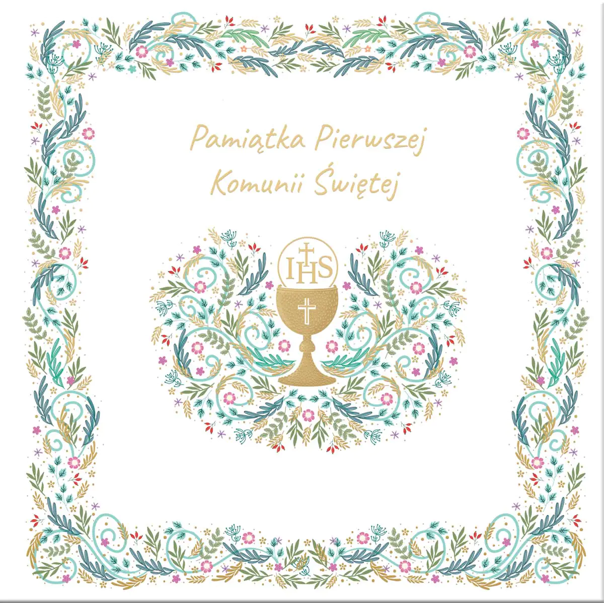 Książka - Książeczka KWD Pamiątka Komunijna. IHS