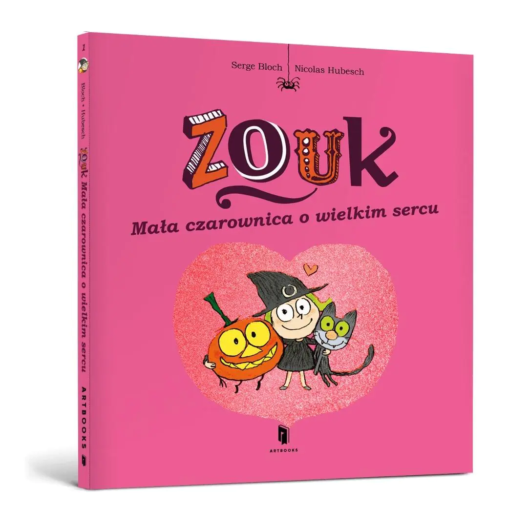 Książka - Zouk. Mała czarownica o wielkim sercu