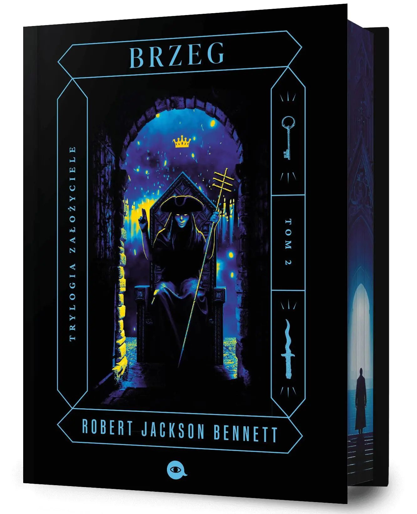 Książka - Brzeg. Trylogia Założyciele. Tom 2 (barwione brzegi)