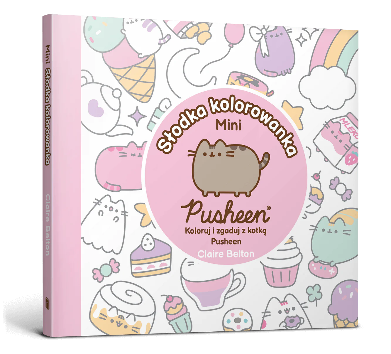 Książka - Słodka minikolorowanka Pusheen