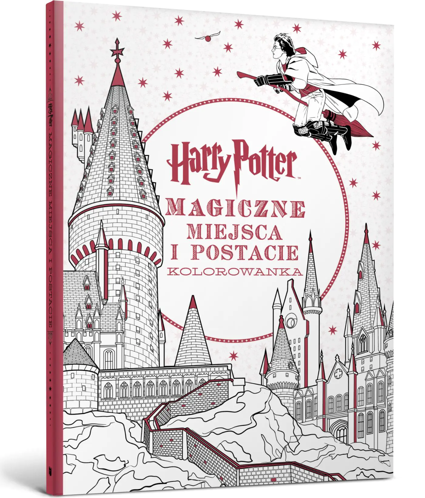 Książka - Harry Potter. Kolorowanka. Magiczne miejsca i postacie