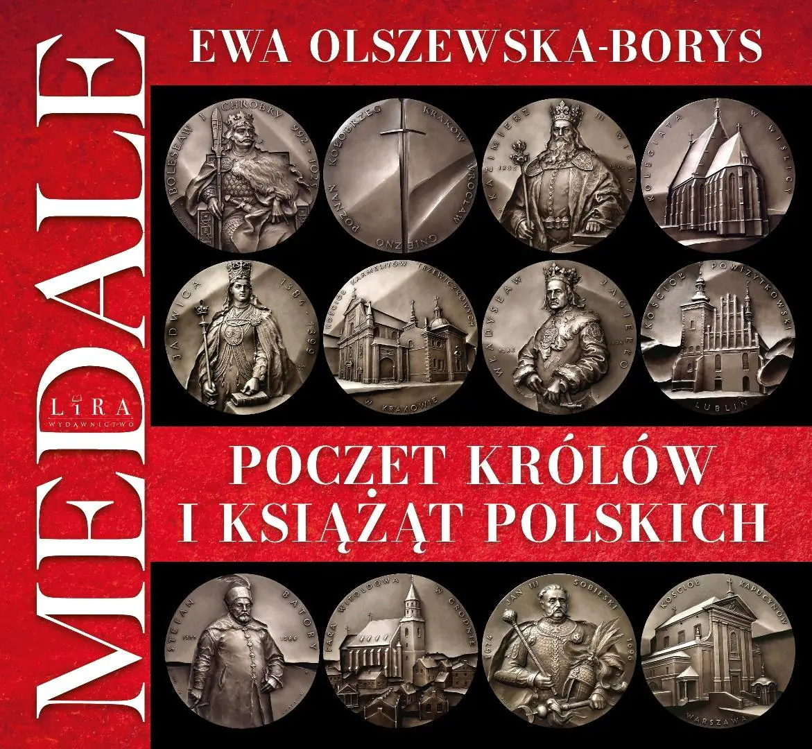 Książka - Poczet królów i książąt polskich. Medale