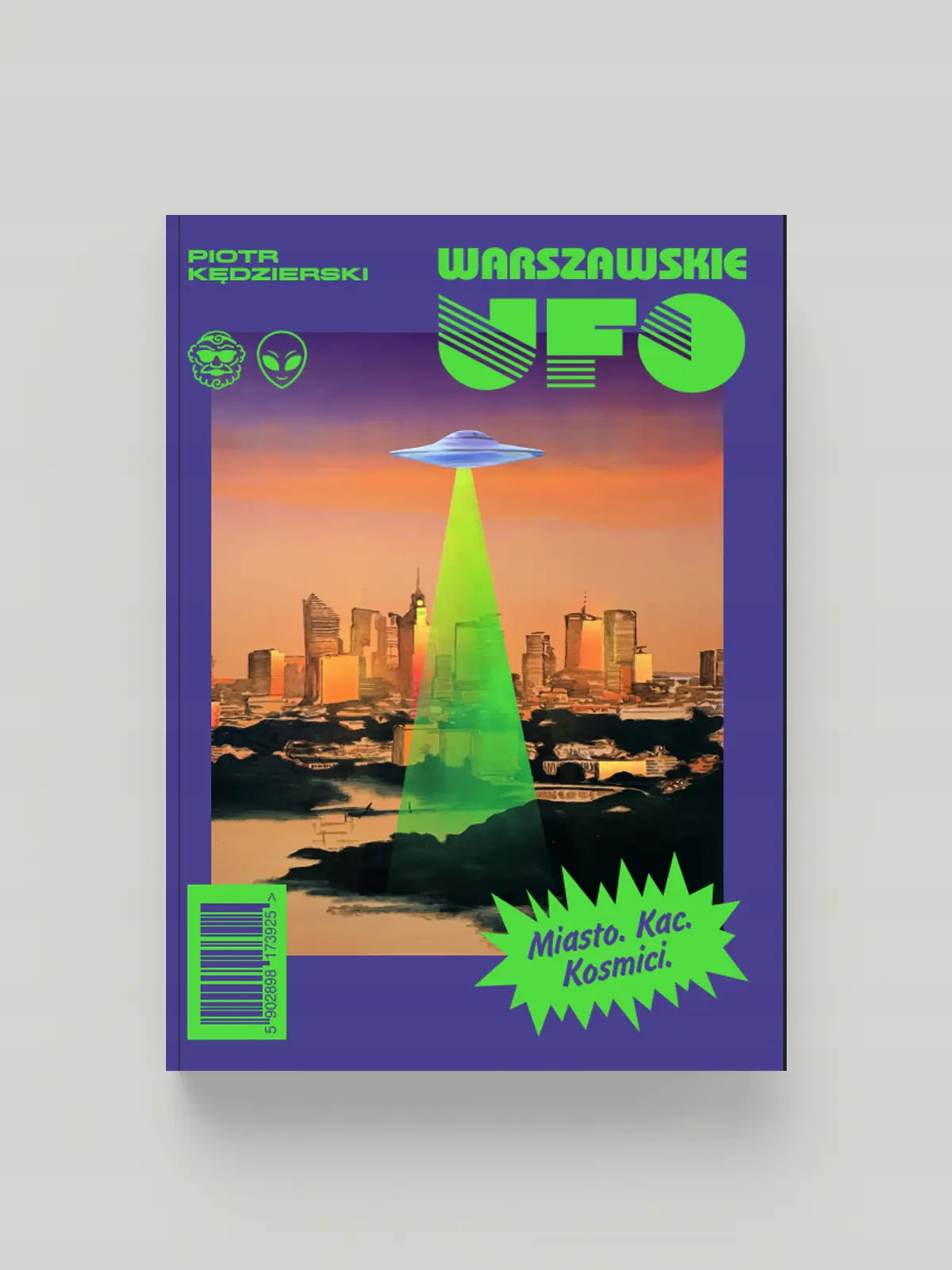 Książka - Warszawskie UFO. Dziennikarskie śledztwo nie z tego świata