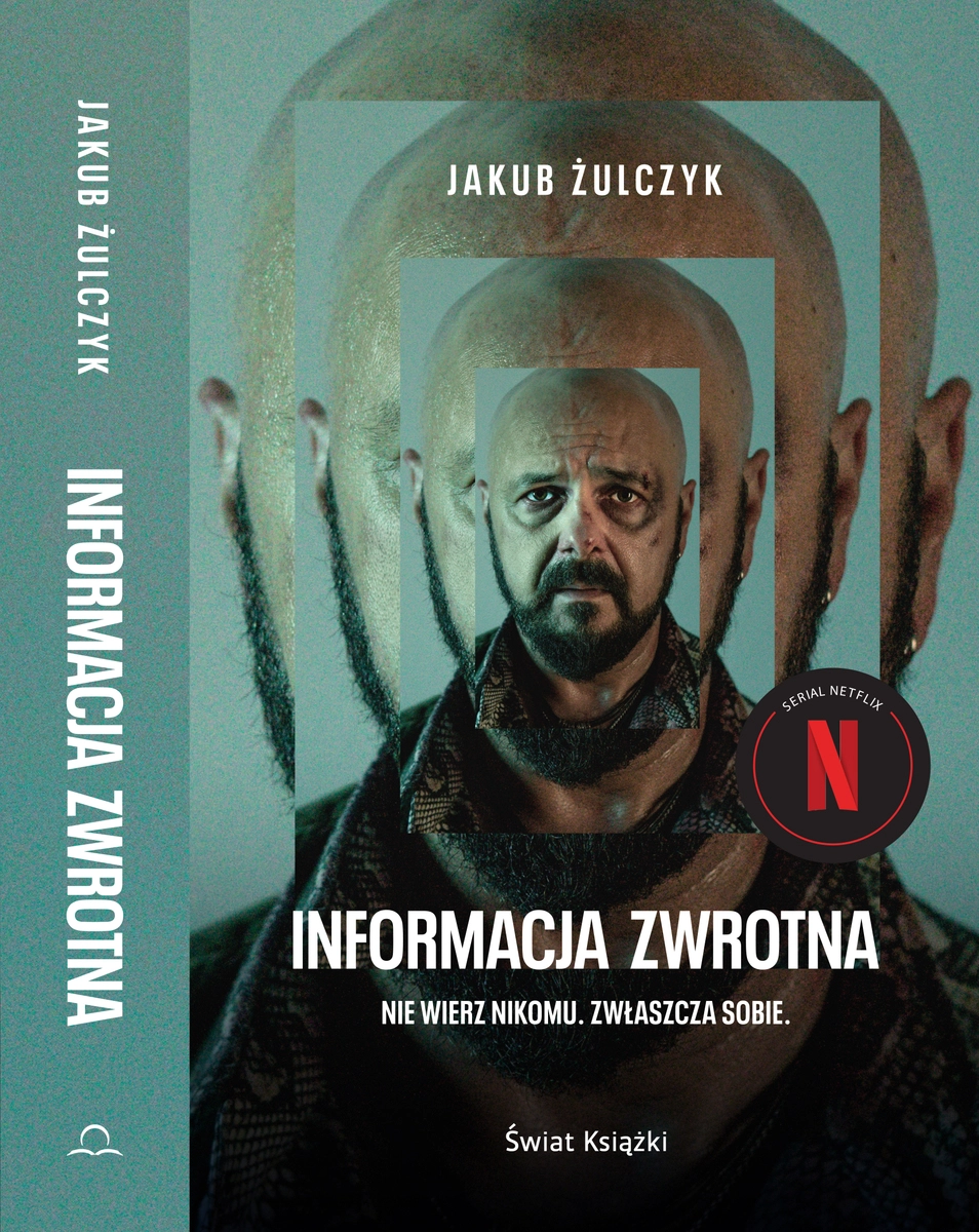 Książka - Informacja zwrotna (okładka filmowa)