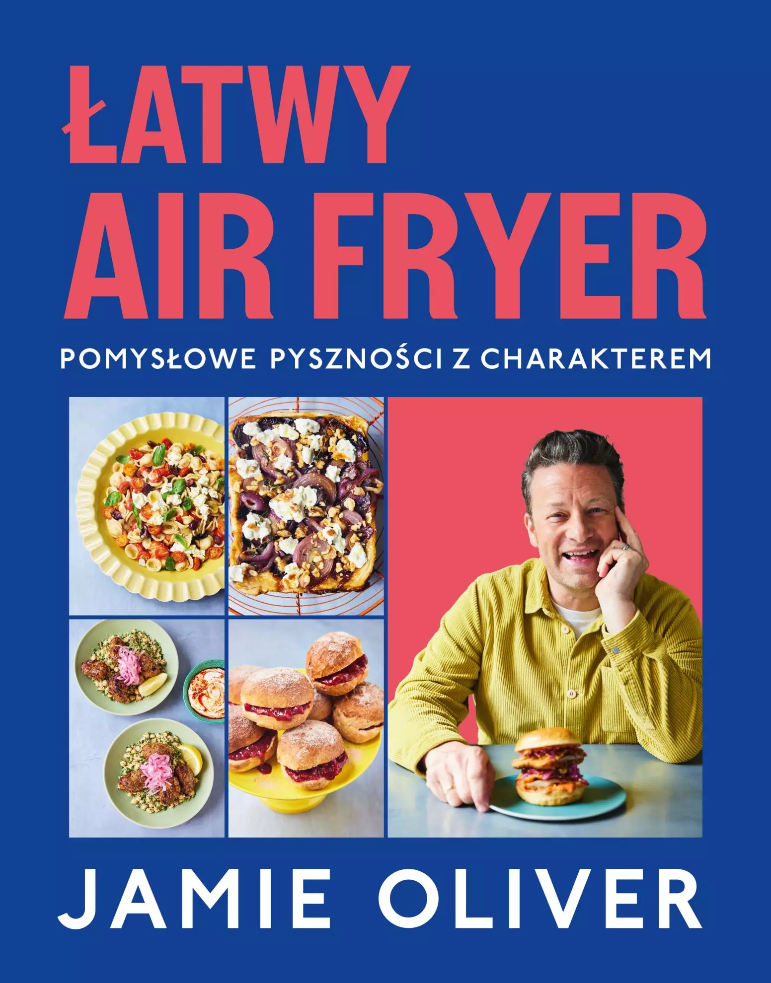 Książka - Łatwy air fryer. Pomysłowe pyszności z charakterem