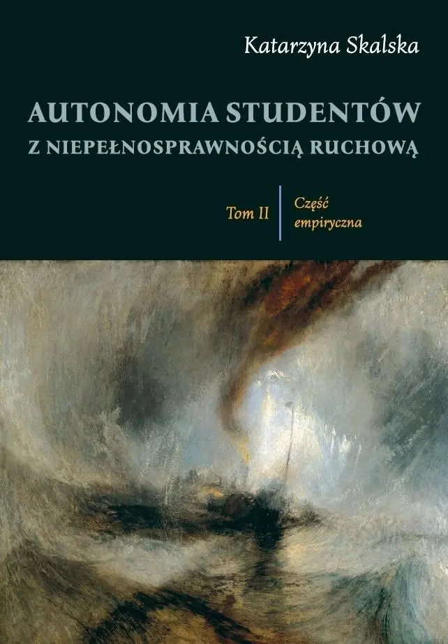 Książka - Autonomia studentów z niepełnosprawnością... T.2