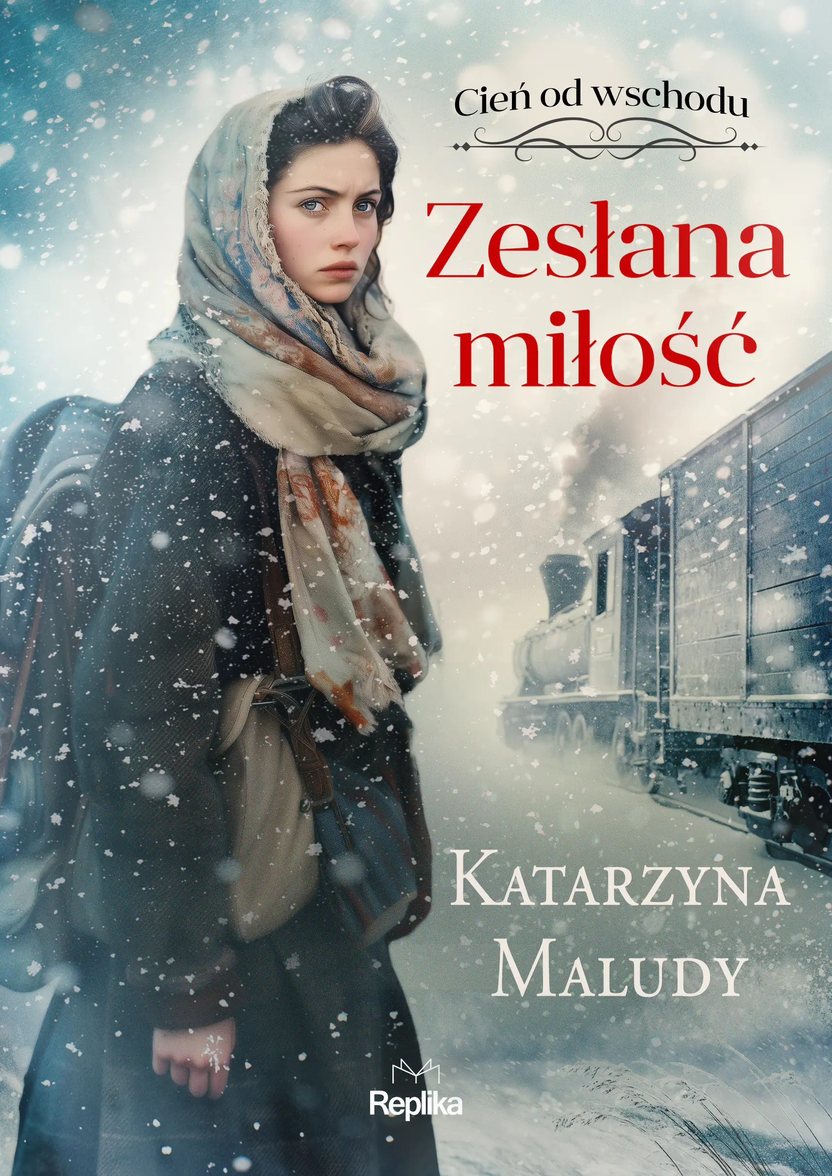 Książka - Zesłana miłość. Cień od wschodu. Tom 1
