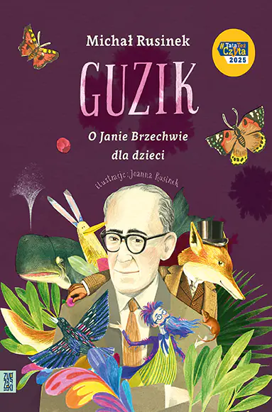 Książka - Guzik. O Janie Brzechwie dla dzieci
