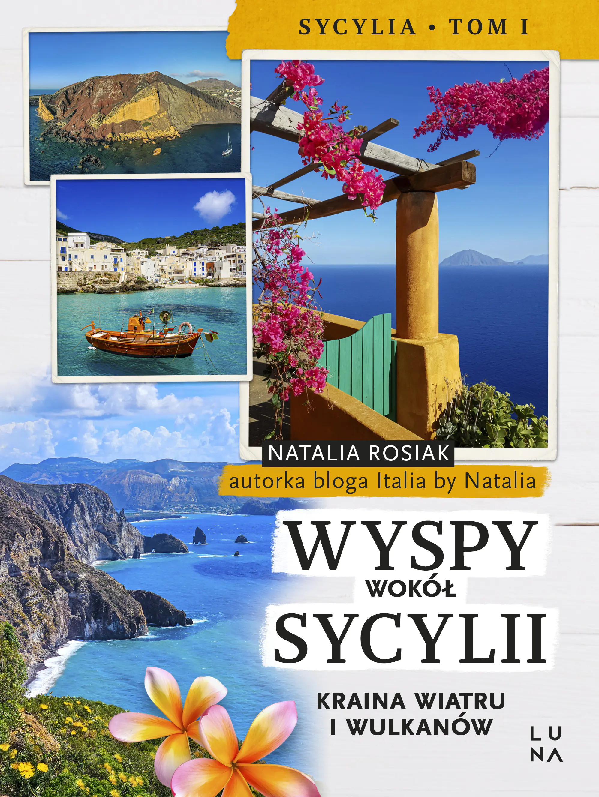 Książka - Wyspy wokół Sycylii. Kraina wiatru i wulkanów