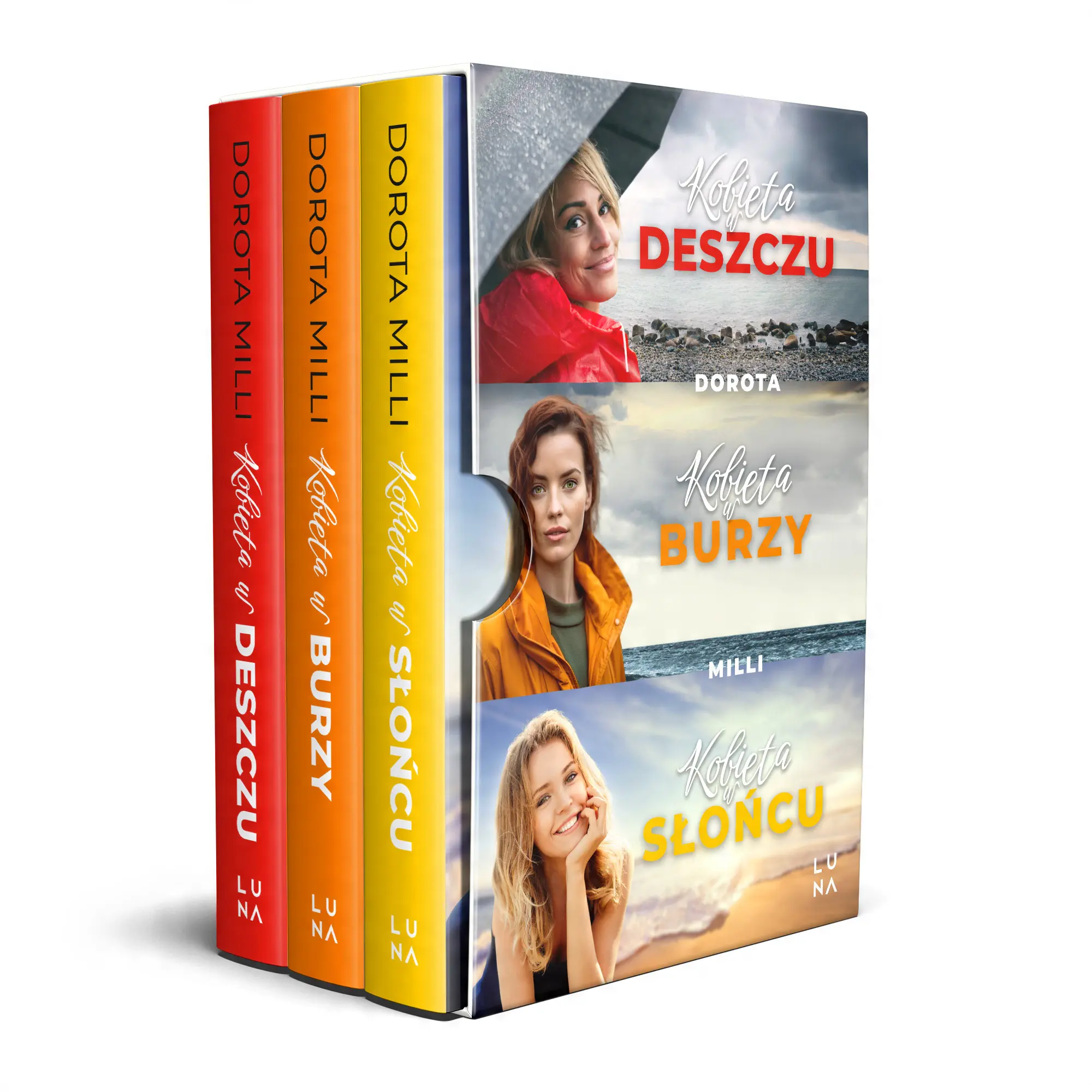 Książka - Pakiet: Kobieta w deszczu, Kobieta w burzy