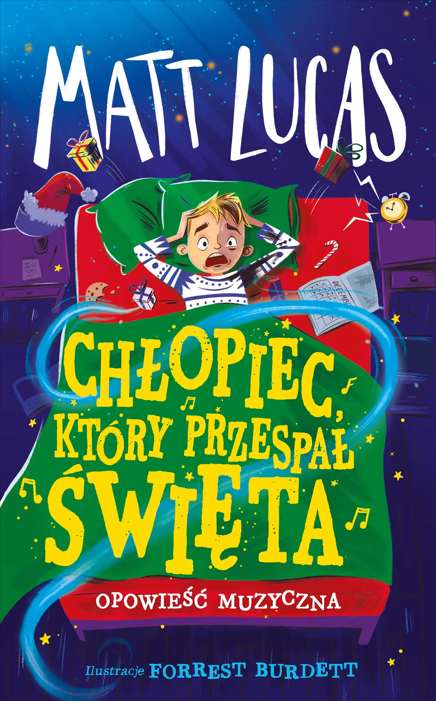 Książka - Chłopiec, który przespał święta