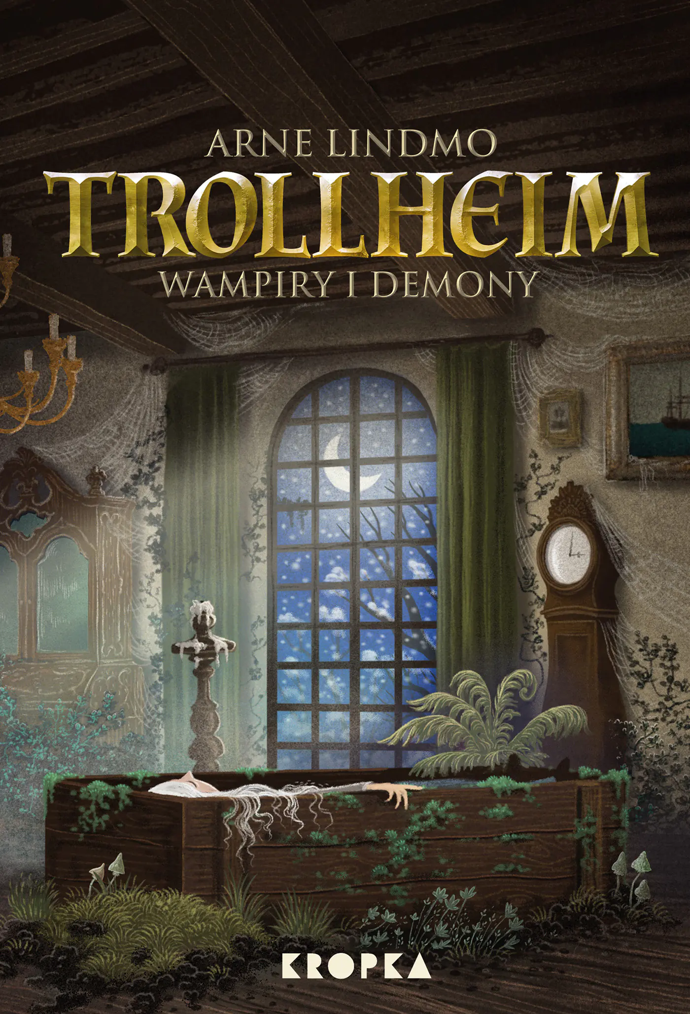 Książka - Wampiry i demony. Trollheim. Tom 4