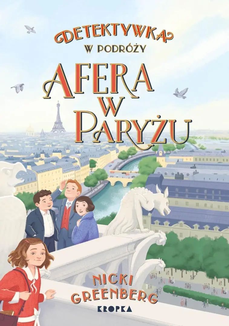 Książka - Detektywka w podróży. Tom 3. Afera w Paryżu