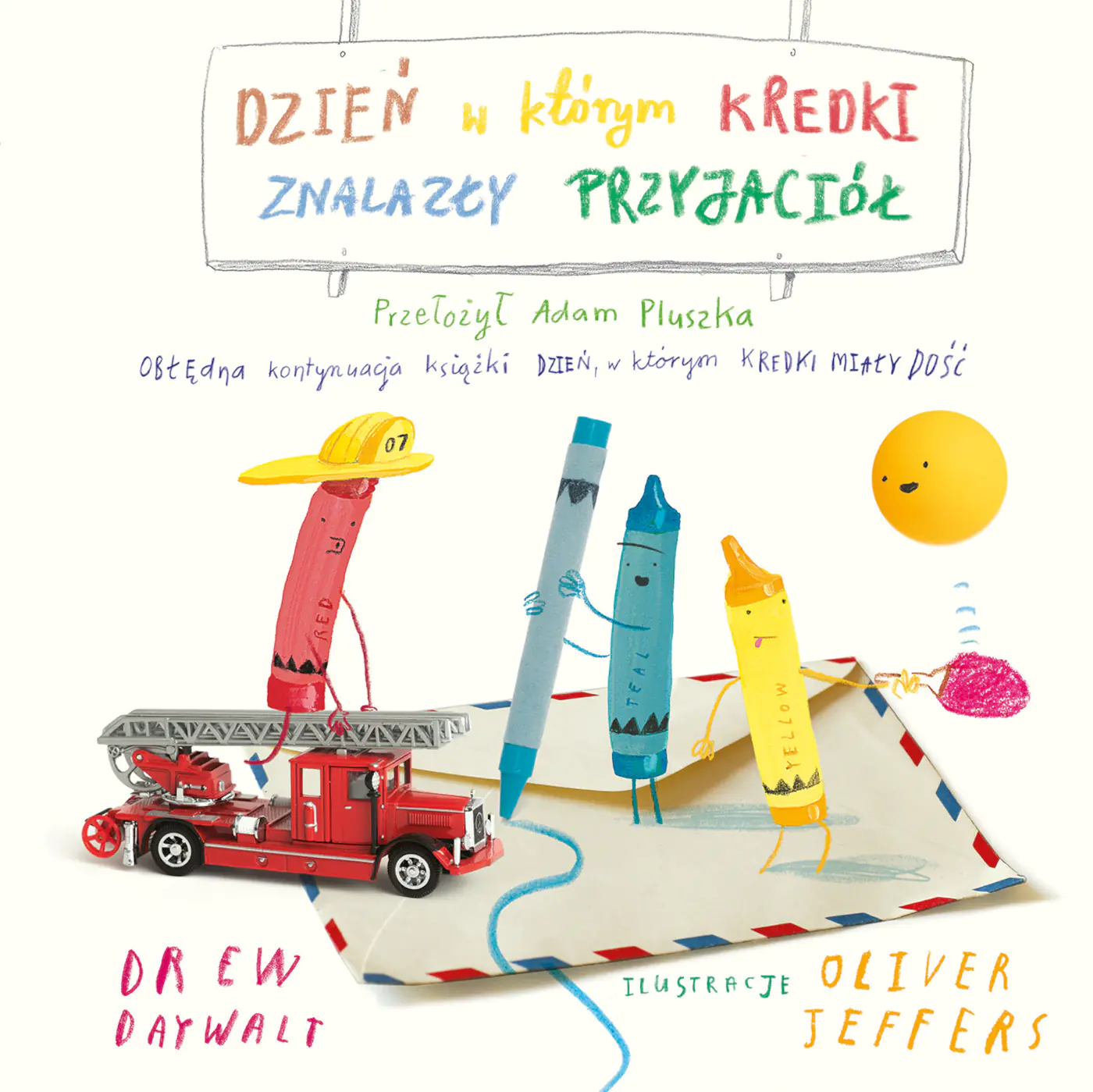 Książka - Dzień, w którym kredki znalazły przyjaciół. Tom 3