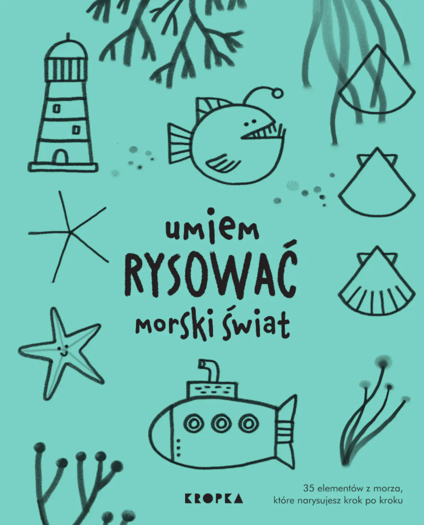 Książka - Umiem rysować morski świat