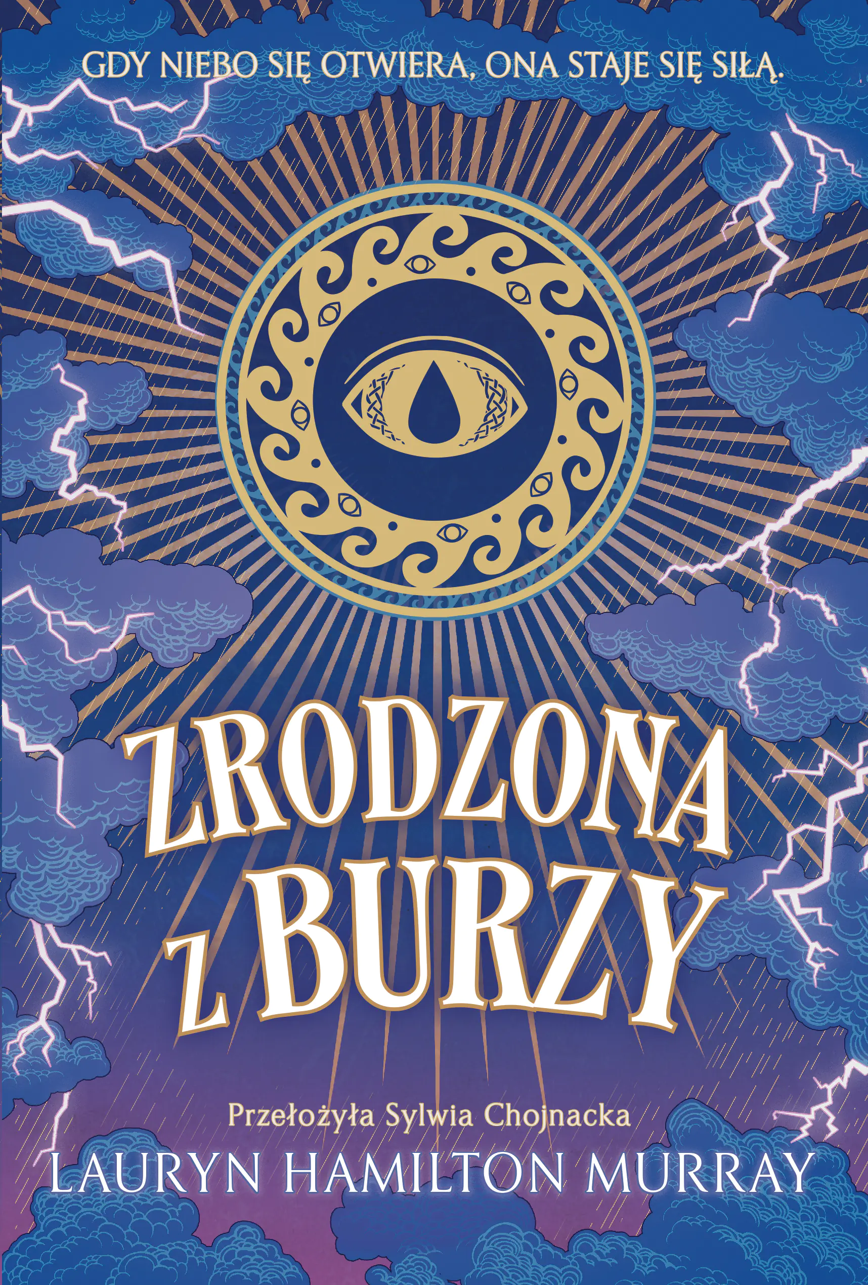 Książka - Zrodzona z burzy