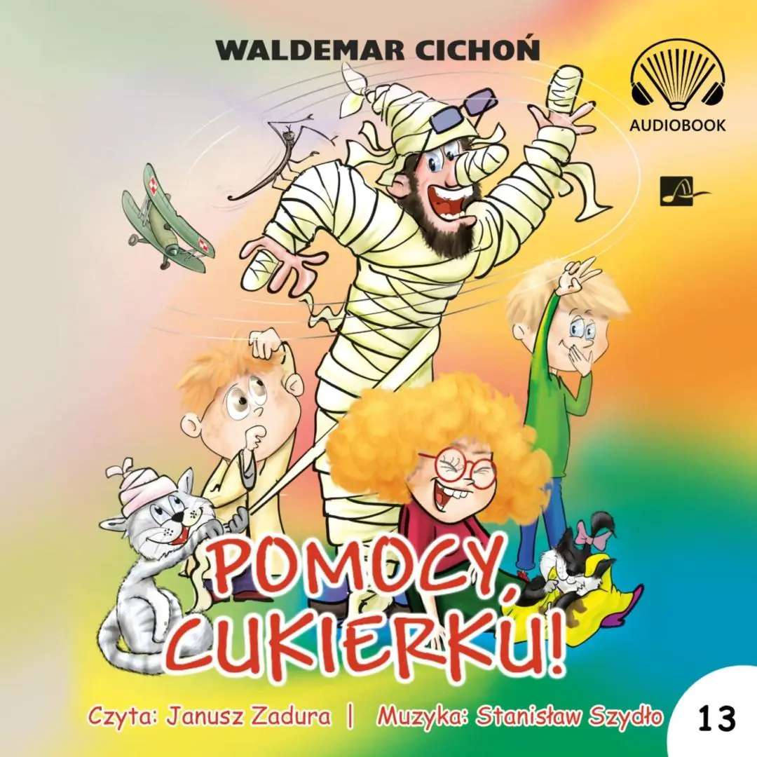 Książka - Pomocy, Cukierku! (książka audio)